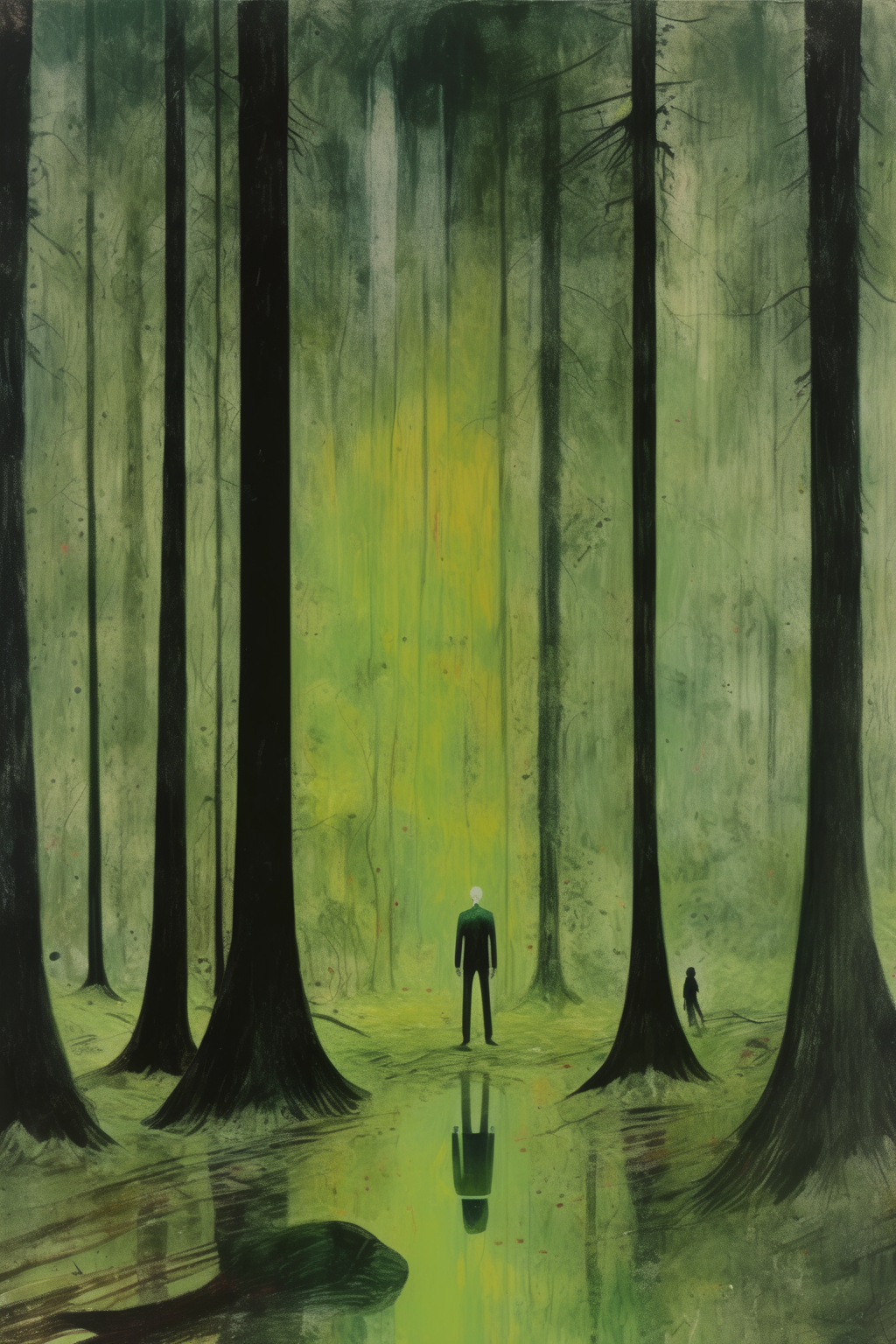 00484-3466007480-_lora_Peter Doig Style_1_Peter Doig Style - concept art for the sinister middle of the forest painted.png